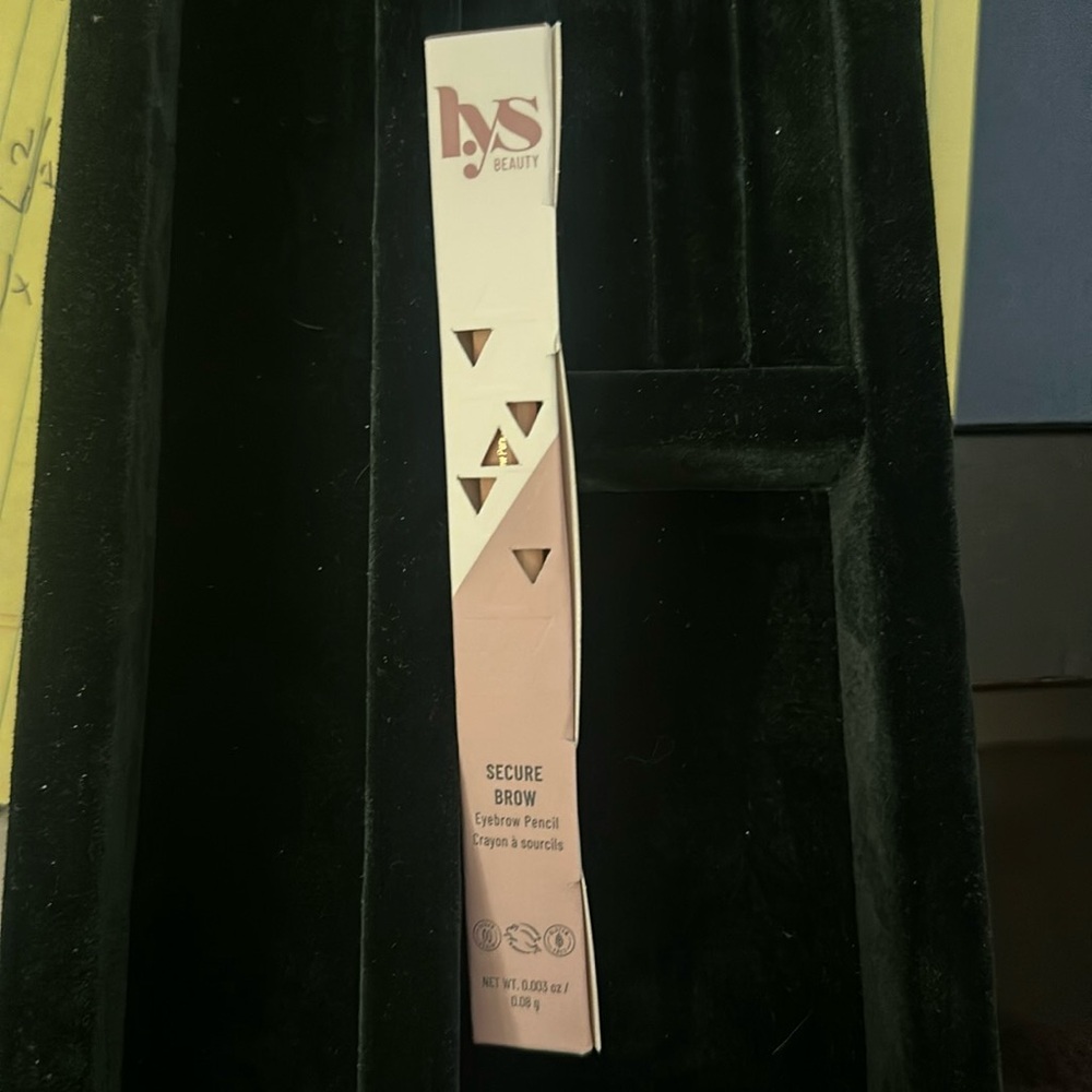 New in box eyebrow pencil, secure brow
